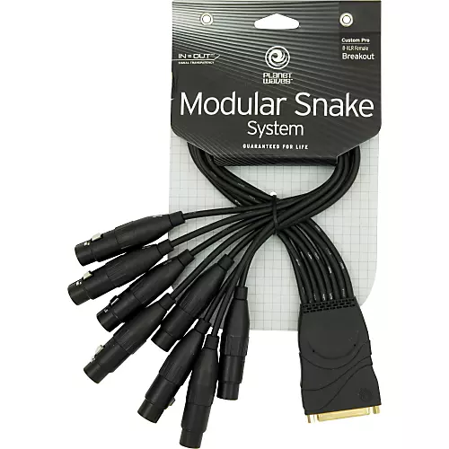 D'Addario Modular Snake 8-Channel Breakout Trs