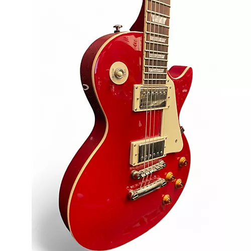 Used Epiphone Les Paul Standard Red Solid Body Electric Guitar Red