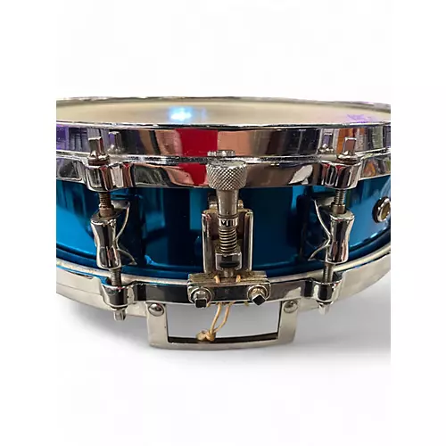 Used Yamaha 14in David Garibaldi Signature  Brass Snare  Blue Nickel Brass Drum Blue Nickel Brass 33