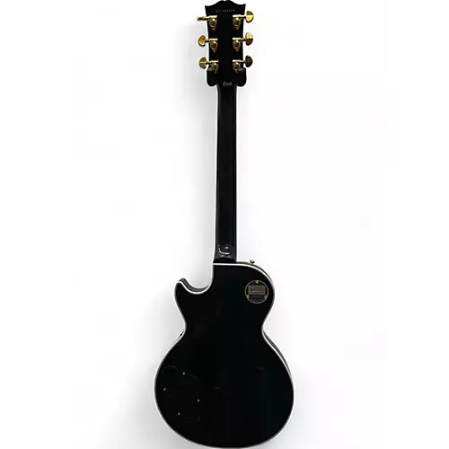 Used 2021 Gibson Les Paul Custom Black Solid Body Electric Guitar Black
