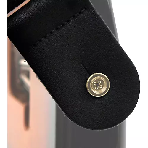 D'Addario Metal Guitar Strap Buttons Black