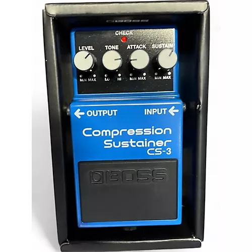 Used BOSS CS3 Compressor Sustainer Effect Pedal