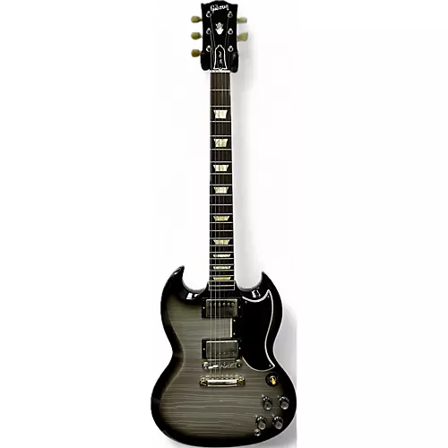 Used 2024 Gibson 1961 REISSUE MURPHY LAB LIGHT AGED SG Silverburst Solid Body Electric Guitar Silverburst