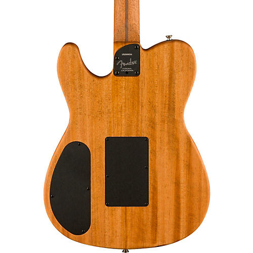 Fender American Acoustasonic Telecaster Ebony Fingerboard Acoustic-Electric Guitar Sunburst