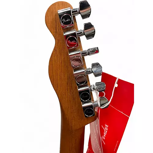 Used Fender Acoustasonic Player Telecaster white Acoustic Electric Guitar white