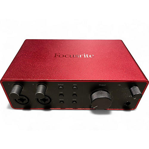 Used 2024 Focusrite 4i4 Gen 4 Audio Interface