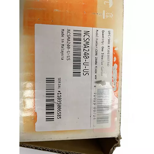 Used JBL CSMA240 70V Mixer Amp Powered Mixer