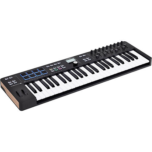 Arturia KeyLab Essential 49 mk3 Keyboard Controller With Universal Sustain Pedal Black
