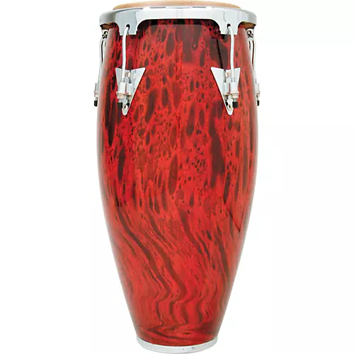 LP Classic II Series Conga With Chrome Hardware 11 in. Quinto Lava Red