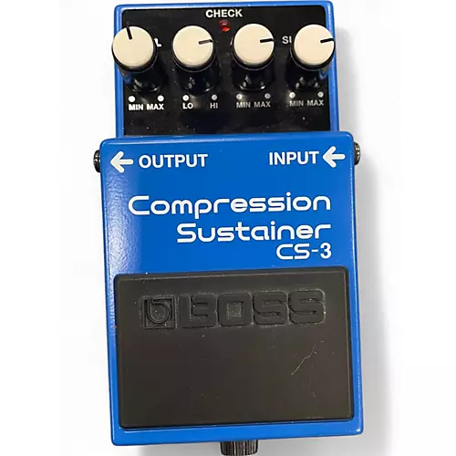 Used BOSS CS3 Compressor Sustainer Effect Pedal