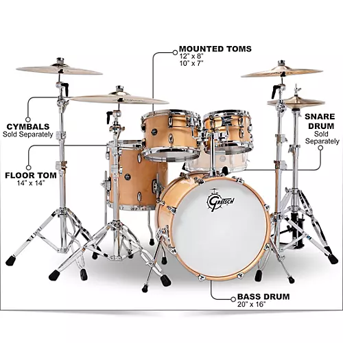Gretsch Drums Renown 4-Piece Shell Pack With 20