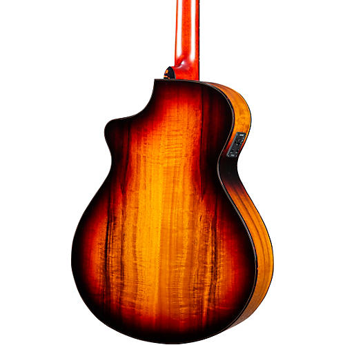 Breedlove Pursuit Exotic S CE Concert Acoustic-Electric Guitar Blackberry