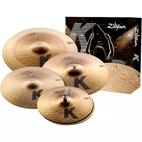 Zildjian K Custom Dark Box Pack With Free 16