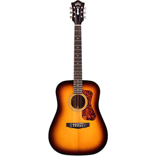 Guild D-140 Westerly Collection Dreadnought Acoustic Guitar Cherry Burst