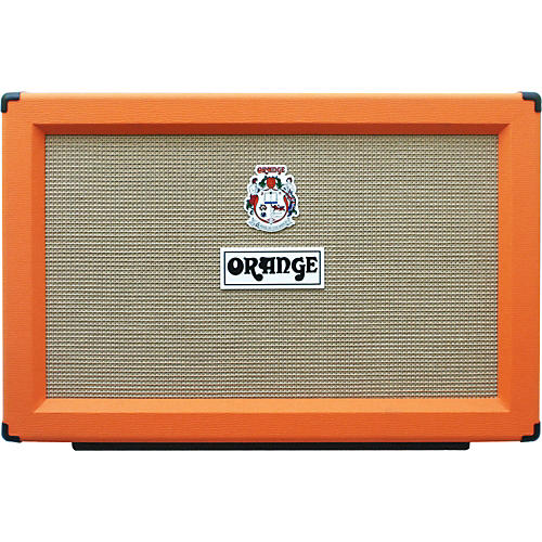 Orange Amplifiers PPC Series PPC212-C 120W 2x12 Closed-Back Guitar Speaker Cabinet Black Straight