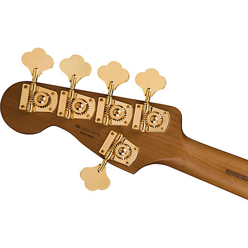 Fender MonoNeon Jazz Bass V Fluorescent Yellow