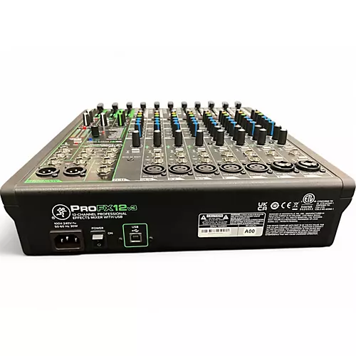 Used Mackie PROFX12V3 Unpowered Mixer