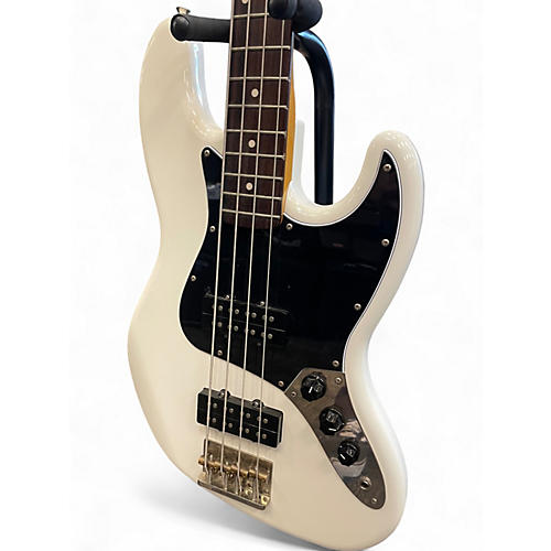 Used Fender Player Jazz Bass WHITE Electric Bass Guitar WHITE
