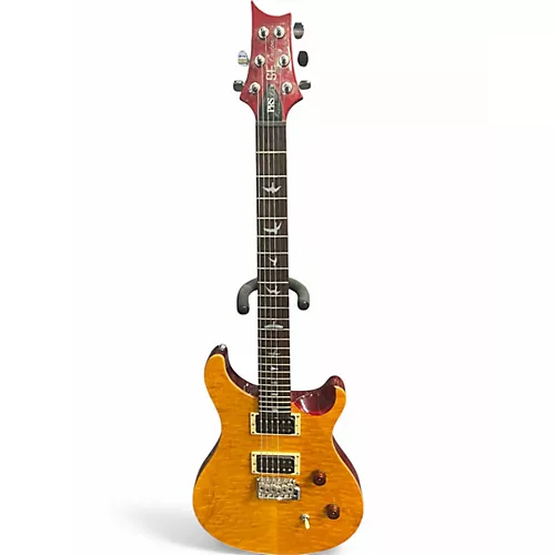 Used PRS SE Custom 24 Natural Solid Body Electric Guitar Natural