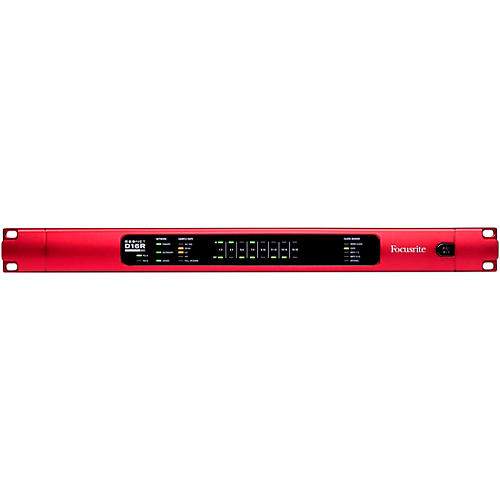 Focusrite RedNet D16R 16 MkII 16-channel Bi-Directional Digital Interface for Dante Networks