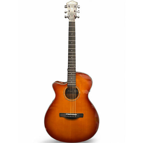 Used Ibanez AEG58L Vintage Sunburst Acoustic Electric Guitar Vintage Sunburst