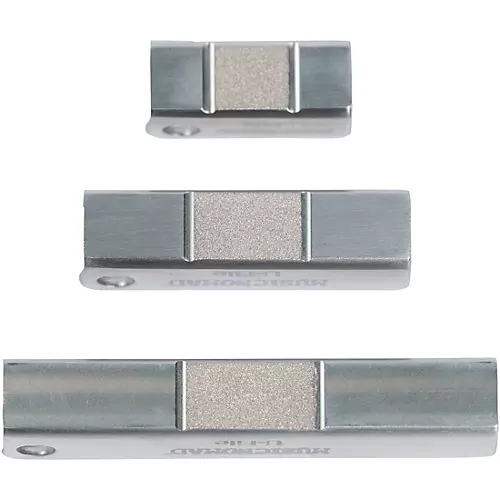 Music Nomad MN813 Diamond U-File for Leveling Single Guitar Frets 3-Pack (1.25