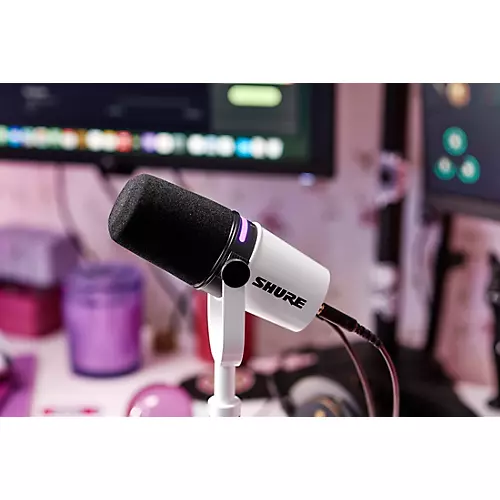 Shure MV7+ Podcast Microphone Black
