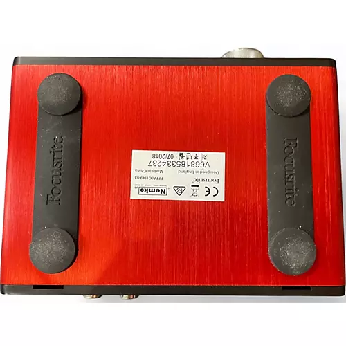 Used Focusrite Scarlett Solo Gen 2 Audio Interface