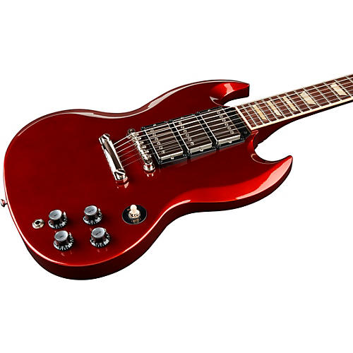 Gibson Custom SG Standard Fat Neck 3-Pickup Electric Guitar Double Gold