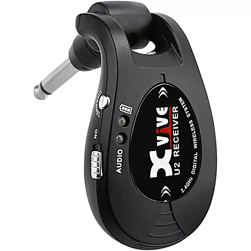 Xvive U2 Dual Transmitter Digital Wireless Guitar System Black