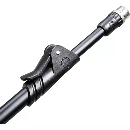 Gravity Stands Short Microphone Stand With Round Base And 2-Point Adjustment Telescoping Boom