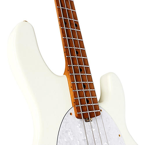 Ernie Ball Music Man StingRay Special H Electric Bass Guitar Ivory White