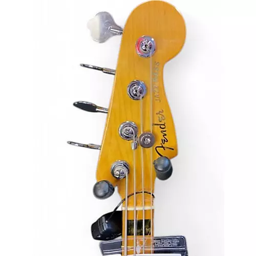 Used Fender American Ultra Jazz Bass Blue Electric Bass Guitar Blue