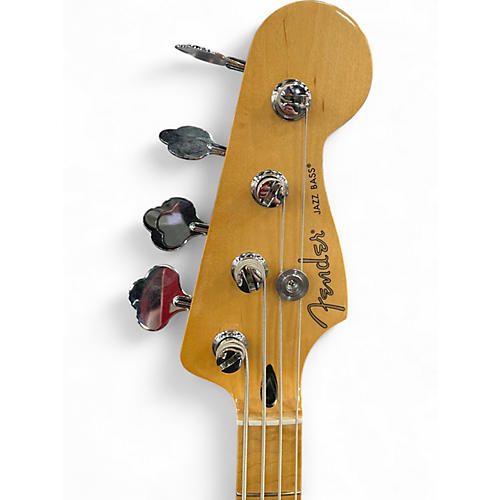 Used Fender Player II Jazz Bass Plus Top Blue Burst Electric Bass Guitar Blue Burst