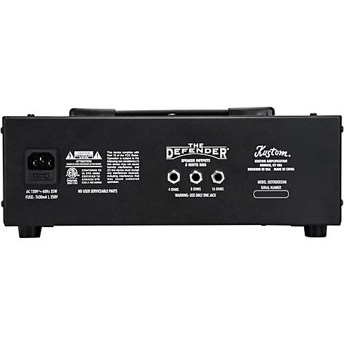 Kustom DEFENDER5HMOD Defender 5H 5W Tube Guitar Amp Head