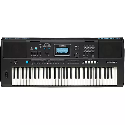 Yamaha PSR-E473 High-Level Portable Keyboard Package Essentials Package