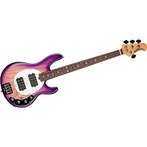 Ernie Ball Music Man StingRay Special HH Electric Bass Guitar Black and Chrome