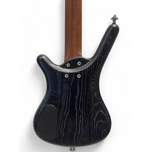 Used Warwick Corvette $$ Pro Series 5 STRING Black Onyx Electric Bass Guitar Black Onyx