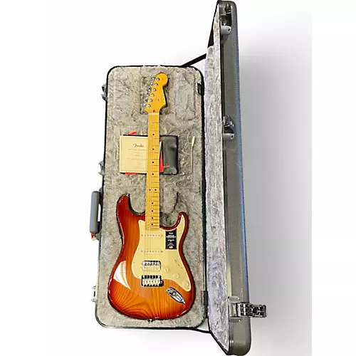 Used Fender American Professional II Stratocaster Sienna Sunburst Solid Body Electric Guitar Sienna Sunburst