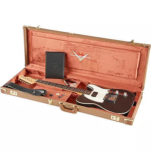 Fender Custom Shop 1963 Telecaster Custom Journeyman Relic Electric Guitar Masterbuilt by Paul Waller Aged Firemist Gold