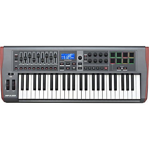 Open-Box Novation Impulse 49 MIDI Controller Condition 1 - Mint