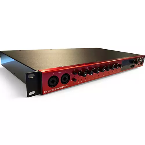 Used Focusrite clarett+ 8 pre Audio Interface