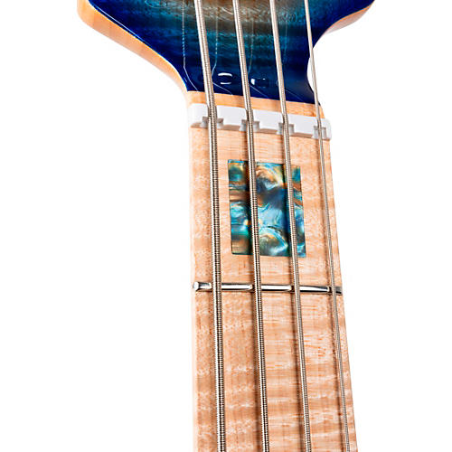 Ernie Ball Music Man BFR StingRay Special 4 Electric Bass Guitar Paua Blue Burst