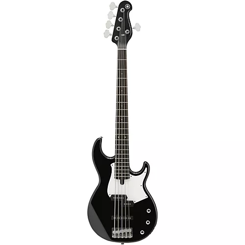 Yamaha BB235 5-String Electric Bass Natural Satin Black Pearl Pickguard