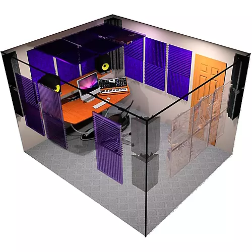Auralex Deluxe Plus Roominator Kit Charcoal