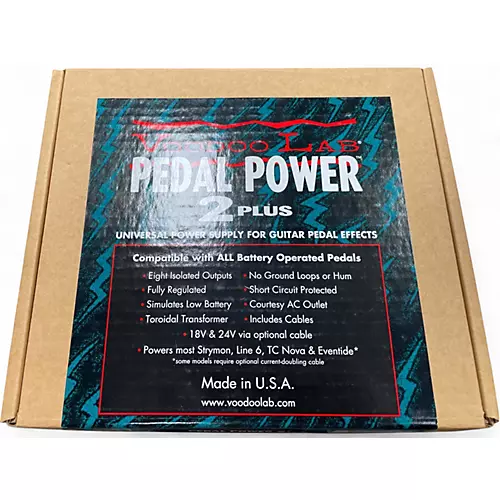 Used Voodoo Lab Pedal Power 2+ Power Supply