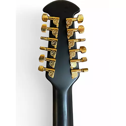 Used 1989 Ovation LEGEND Black 12 String Acoustic Guitar Black