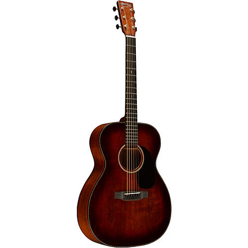 Martin Custom Shop 000 18 Style All Quilted Mahogany Acoustic Guitar Toasted Burst