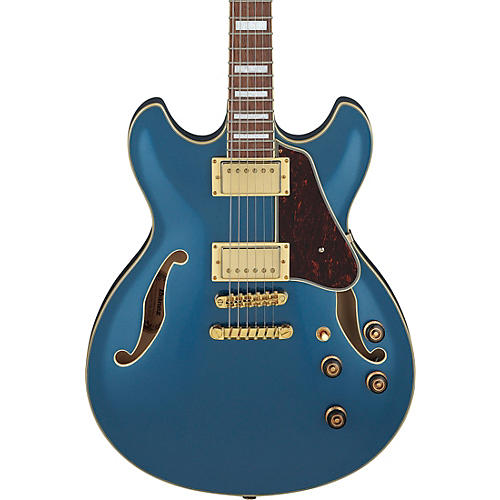 Ibanez Artcore AS73G Semi-Hollow Electric Guitar Moonstone Silver Flat