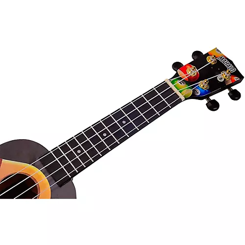 Mahalo Art Series Soprano Ukulele With Bag Tiki Motif